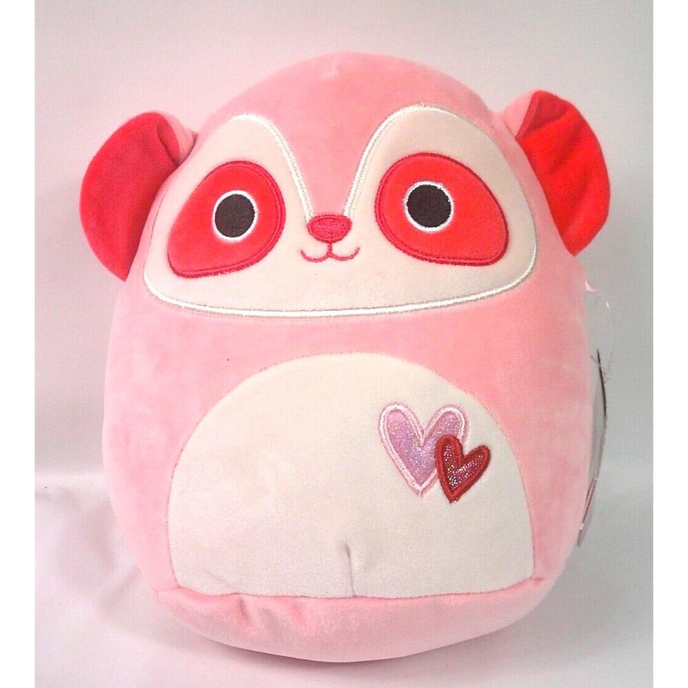 Squishmallows Jamar Lemur Meerkat Pink Valentines Day Plush Toy Hearts 8 In 2024